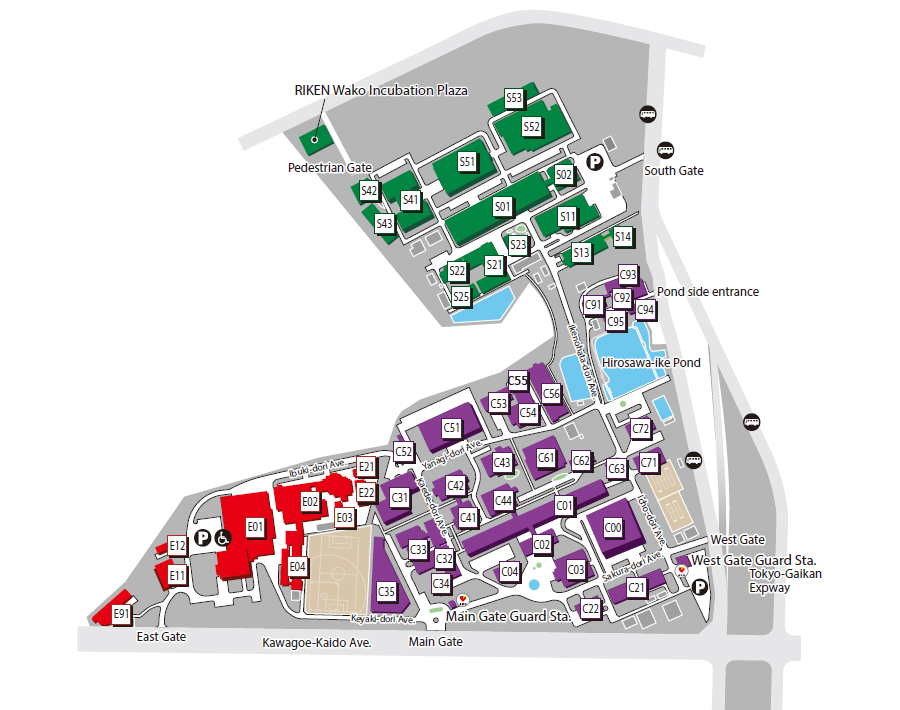 Okochi Hall map